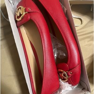 Michael kors red flats
